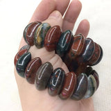 Bloodstone Heliotrope Gemstone Bracelet for Women