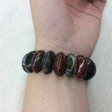 Bloodstone Heliotrope Gemstone Bracelet for Women