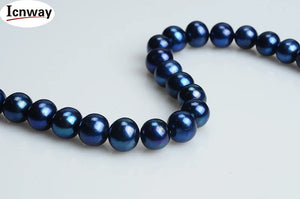 10-11mm Round Freshwater Pearl 15in DIY Necklace Bracelet Earring