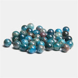Natural Apatite Stone Beads Round Spacer Gemstone for Jewelry Making