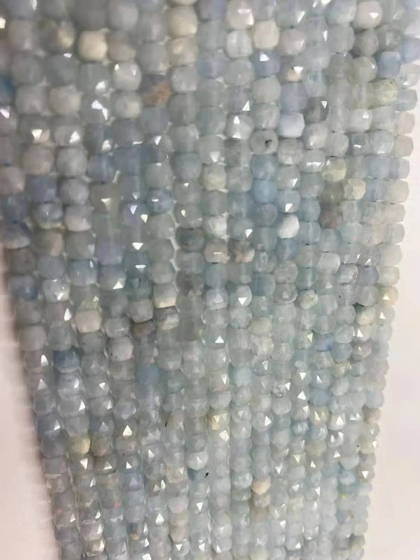 4.5x4.5 Square Cut Gem Jewelry Beads DIY Boutique Semi-finished