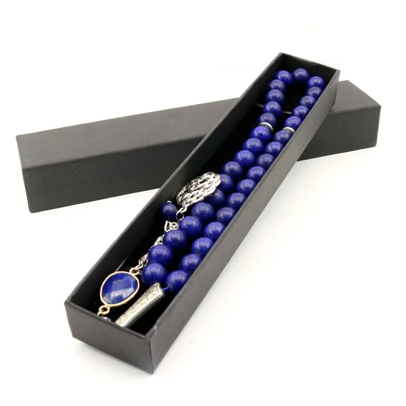 Gemstone Tasbih 33 66 99 Beads Rosary Misbaha Men's Bracelet
