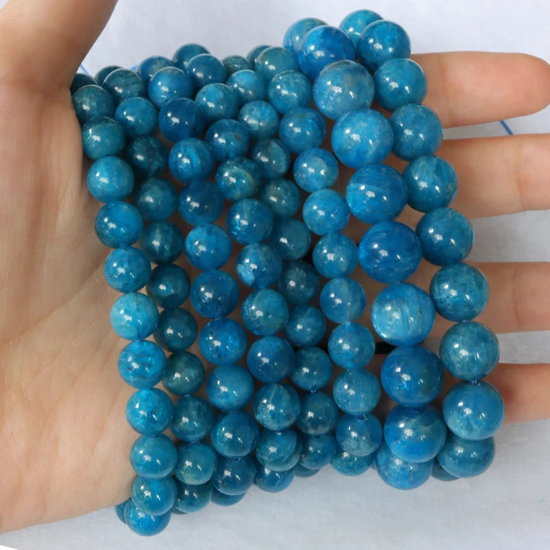 Smooth Round Kunzite Stone Beads for Jewelry Making DIY