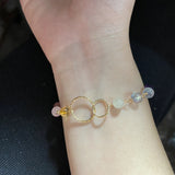 Citrine/Amethyst/Aquamarine/MoonStone/Strawberry Crystal Bracelets
