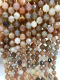 Moonlight Lantern Faceted Crystal Beads DIY Semi-Finished Accessories