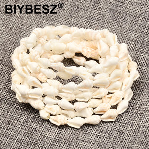 Natural Conch Shell Beads Spacer for Jewelry Making DIY Women Accessories