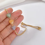 Crystal Gemstone Mini Love Loose Beads DIY Jewelry Materials