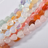 Crystal Gemstone Mini Love Loose Beads DIY Jewelry Materials
