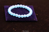 Green Huang Shen Sky Violet Chalcedony Bracelet