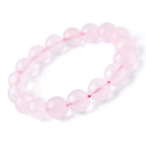10mm Hibiscus Crystal Bracelet, Natural Powder Crystal Hand String