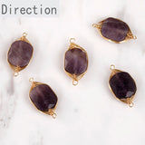 Crystal Stone Copper Wire Necklace Pendant DIY Accessories