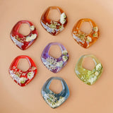 Japanese Dried Flowers UV-Sealed Patch Pendant DIY Earrings Necklace Materials