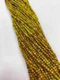 Natural Fading Green Aubao Cut Crystal DIY Jewelry 2mm 3mm 4mm Length