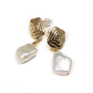 Baroque Freshwater Pearl Earrings for Women