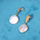 Baroque Freshwater Pearl Earrings for Women