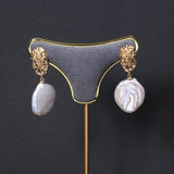 Baroque Freshwater Pearl Earrings for Women