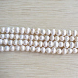 Freshwater Pearl Irregular Beads 7-8mm 105pcs/lot