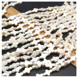 Freshwater Pearl Baroque Glare Cross-Shaped Pearl for Jewelry Making