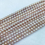 Freshwater Pearl Beads 7-8MM 3 Colors DIY Necklace Bracelet