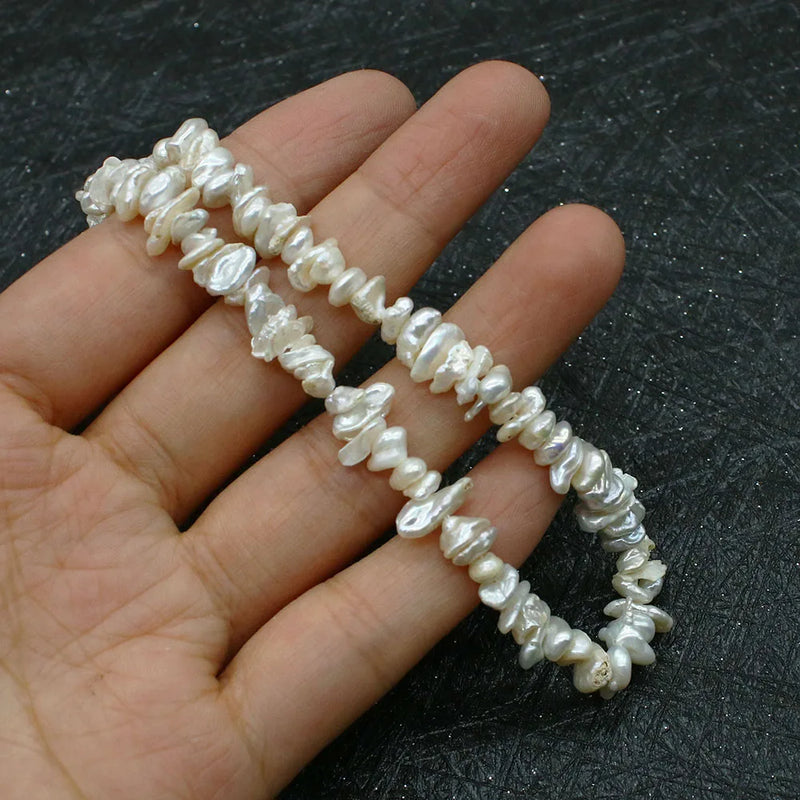 Natural Freshwater Pearl Beads Irregular Shape Recycled Beads Jewelry Making DIY
