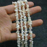 Natural Freshwater Pearl Beads Irregular Shape Recycled Beads Jewelry Making DIY