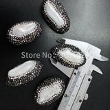 Freshwater Pearl Elliptic Pendant DIY Handmade Jewelry Accessory