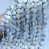 Freshwater Pearl Loose Beads 12-13mm DIY Necklace Bracelet Button Beads