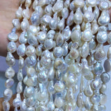 Freshwater Pearl Loose Beads 9-10mm DIY Necklace Bracelet