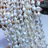 Freshwater Pearl Loose Beads 9-10mm DIY Necklace Bracelet
