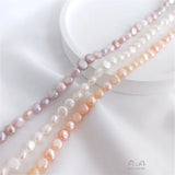 Freshwater Pearl Double Light Straight Hole Baroque Loose Bead