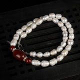 Freshwater Pearl Irregular Necklace for Mother-in-Law