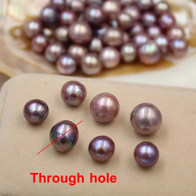 Natural Freshwater Pearl Loose Beads DIY Jewelry Accessories