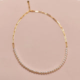 Freshwater Pearl Necklace by Xia Xiaozhong - High-End Beaded Collarbone Chain