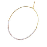 Freshwater Pearl Necklace by Xia Xiaozhong - High-End Beaded Collarbone Chain