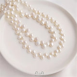 Freshwater Pearl Petal-Type 37 Hole Edge Handcrafted DIY Jewelry Material