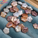 Freshwater Pearl Plum Blossom 10-11mm Baroque Loose Beads DIY Jewelry