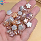 Freshwater Pearl Plum Blossom 10-11mm Baroque Loose Beads DIY Jewelry