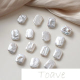 Freshwater Pearl Rectangular Straight Hole DIY Earrings Material