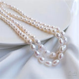 Freshwater Pearl Rice Shape Beads DIY Bracelet Necklace Accessories