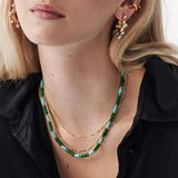 Baroque Freshwater Pearls Natural Stone Necklace