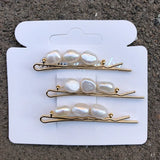 Freshwater Pearls Irregular Shape Hairpin for Women/Girls