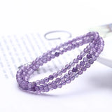 Garnet Stone Bracelet Faceted Beads Princess Necklace Women Gift