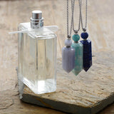 Gemstone Essential Oil Diffuser Pendant Necklace
