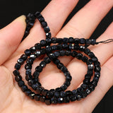Irregular Square Tourmaline Beads for DIY Bracelet 4*4mm