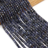 Square Irregular Multi-Color Gemstone Beads for DIY Bracelets 5*5mm