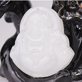 Jade Big Belly Buddha Pendant Sheep Fat Laughing Buddha Jade Pe Ping-Miro