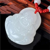 Jade Big Belly Buddha Pendant Sheep Fat Laughing Buddha Jade Pe Ping-Miro