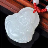 Jade Big Belly Buddha Pendant Sheep Fat Laughing Buddha Jade Pe Ping-Miro