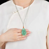 Green Dongling Ruyi Pendant Men's Women's Jewelry