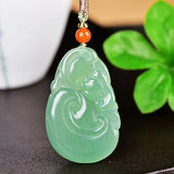 Green Dongling Ruyi Pendant Men's Women's Jewelry